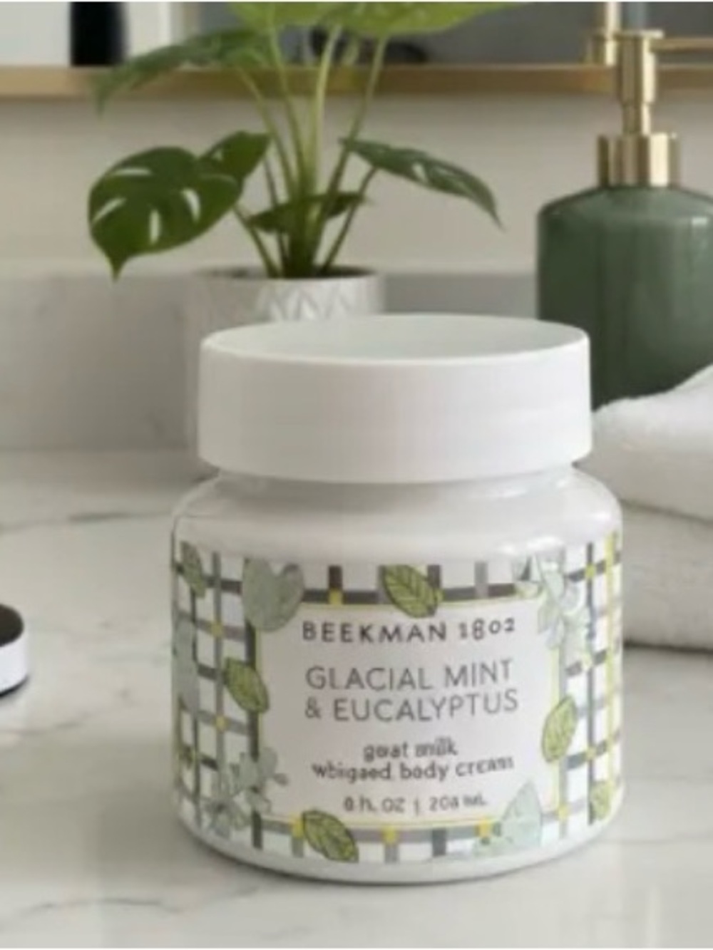 Beekman 1802 Glacial Mint & Eucalyptus Whipped Body Cream